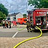 FW-E: Brand im Keller einer Förderschule für Gehörlose - Gebäude vollständig evakuiert, keine Verletzten