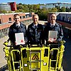 FW Ratingen: Zwei neue Brandmeister für die Feuerwehr Ratingen