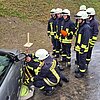 FW-OE: Trotz Regen und Wind: Feuerwehrlehrgang Modul 4 erfolgreich abgeschlossen