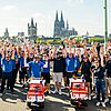 VdF-NRW: Netzwerk "Vielfalt" des Verbandes der Feuerwehren (VdF) in NRW beteiligt sich an der CSD-Demonstration in Köln