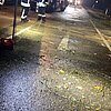 FW Niederkrüchten: Feuerwehr Niederkrüchten rückt zu acht Sturmeinsätzen aus / Umgestürzte Bäume blockieren Straßen und Zufahrten