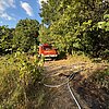 FW-RS: Vegetationsbrand Papenberg Feuerwehr verhindert weitere Ausbreitung