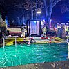 FW-GL: Gefahrstoffaustritt im Kombibad Paffrath - Feuerwehr im Großeinsatz