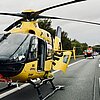 FFW Schwalmtal: Gemeinsame Pressemitteilung der Feuerwehren Schwalmtal und Mönchengladbach: Zwei Rettungshubschrauber nach Verkehrsunfall auf der BAB 52 im Einsatz - Feuerwehren befreien zwei Personen aus Pkw