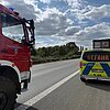 FW Hünxe: Kraftstoffaustritt auf der BAB 3