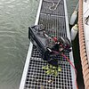 FW-OB: Rauchentwicklung auf Solarboot in der Marina Oberhausen