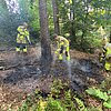 FW-MK: Waldbrand rechtzeitig entdeckt