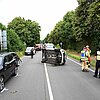 FW Pulheim: Verkehrsunfall auf Landstraße in Brauweiler - Drei Verletzte