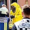 FW-MK: Ammoniakaustritt sorgt für Massenanfall von Verletzten am Reiterweg