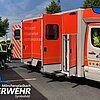 FW-MG: Verkehrsunfall mit anschließender Reanimation