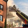 FW-E: Feuer auf Balkon im Nordviertel - Brand bleibt auf Außenbereich begrenzt