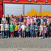 FW Xanten: Was tun wenn es brennt? - Kindergärten zu Besuch bei der Feuerwehr