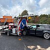 FW Moers: PKW kollidiert mit Sicherungsfahrzeug auf der A42