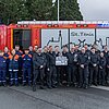 FW Tönisvorst: Über vier Jahrzehnte Engagement - Feuerwehr Tönisvorst verabschiedet Manfred Sanders in die Ehrenabteilung