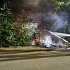 FW-WAF: Vollbrand einer Gartenlaube