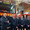 FW Alpen: Führungswechsel bei der Feuerwehr Alpen - Einheit Veen Daniel Baltes ist jetzt Einheitsführer