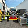FFW Schwalmtal: Gefahrstoffeinsatz in einem Industriebetrieb in Waldniel