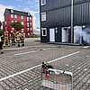 FW Mechernich: Löschzug 4 trainiert auf dem Übungsgelände in Düren-Stockheim