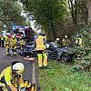 FW Meerbusch: Schwerer Verkehrsunfall mit mehreren schwer verletzten Personen