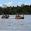 FW-E: Segelboot auf dem Baldeneysee drohte zu sinken - Feuerwehr Essen und DLRG im Einsatz