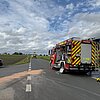 FW-WRN: E-Call alarmiert Feuerwehr zu einem schweren Verkehrsunfall