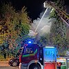 FW-DO: Dortmund - Wickede Gebäude im Vollbrand