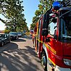FW-DT: Brand in einem Industriebetrieb - mehrere Personen ins Klinikum transportiert