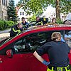FW-BO: Kind in PKW eingeschlossen - erfolgreiche Rettung zusammen mit Vierjähriger