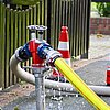 FW Hünxe: Vermeintlicher Wasserrohrbruch in Hünxe