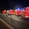 FW Bad Honnef: Automatischer eCall meldet Verkehrsunfall auf der A3 bei Bad Honnef - mehrere Verletzte