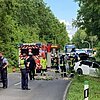 FFW Schwalmtal: Zwei Verletzte bei Verkehrsunfall auf der Nordtangente