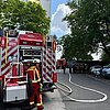 FW Düren: Feuer in Hochhaus