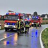 FW Ense: Verkehrsunfall auf der B516