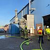 FW Alpen: Brand in einem Gewerbebetrieb