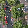 FW-KLE: Gebäudebrand an der Materborner Allee / Einsatz beendet