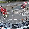 FW-BO: Straßenbahnentgleisung mit Verletzten in Bochum-Mitte
