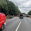 FW-BO: Verkehrsunfall mit mehreren Verletzten auf der A43 - 7 Betroffene, darunter 2 Kinder