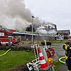 FW Selfkant: Vollbrand eines Wohnhauses: Umfangreicher Feuerwehreinsatz in Höngen