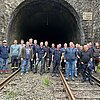 FW-OE: Feuerwehr Kirchhundem besichtigt Rahrbacher Tunnel während der Streckensperrung