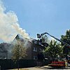 FW-RE: Dachstuhlbrand in Recklinghausen-Hillerheide fordert umfangreichen Feuerwehreinsatz