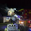 FW-WRN: Dachstuhlbrand in Werne - Feuerwehr verhindert Ausbreitung des Feuers