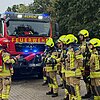 FW Alpen: Bürgermeister besucht Übungsdienst in Veen
